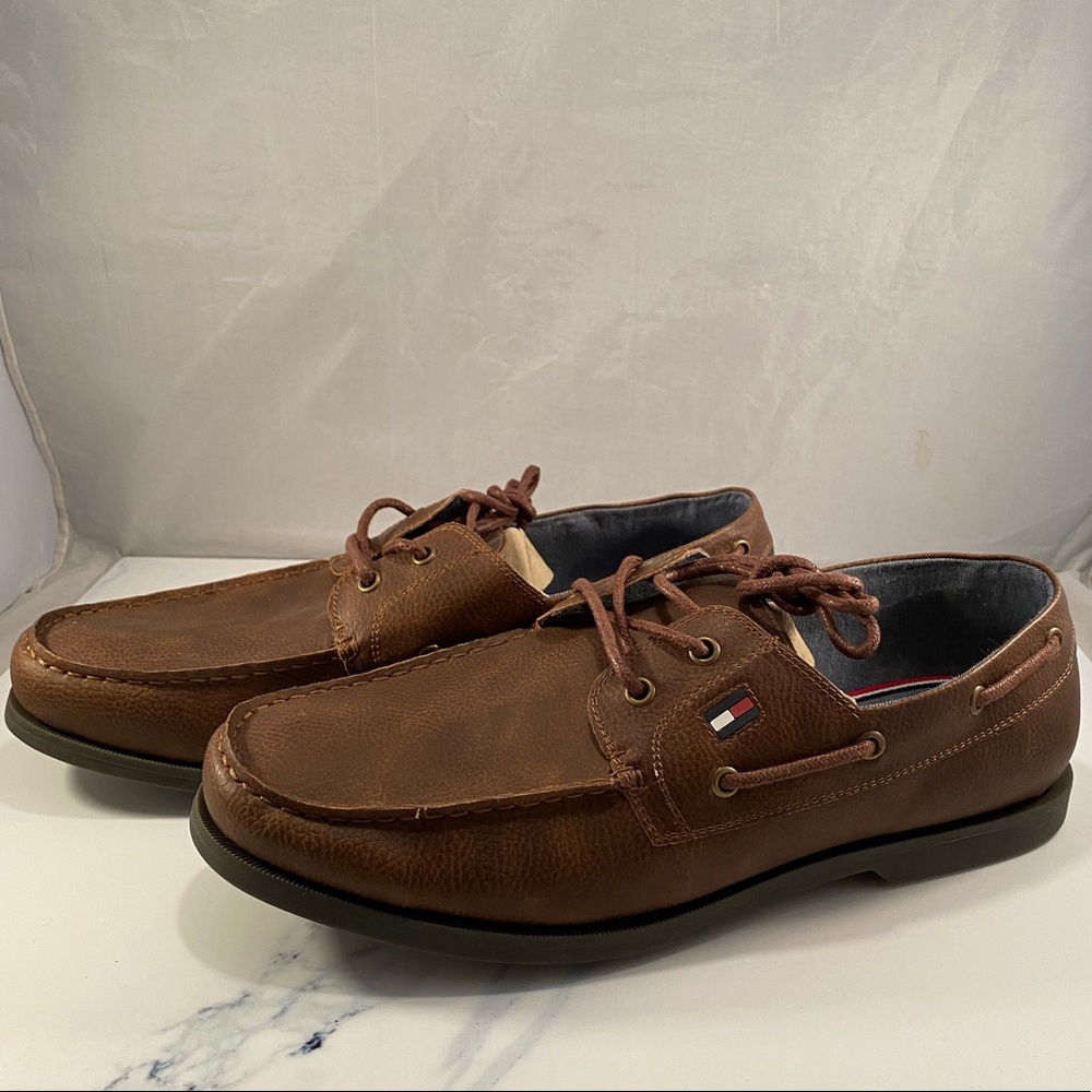 Tommy Hilfiger Tmaldez Boat Shoes Brown
